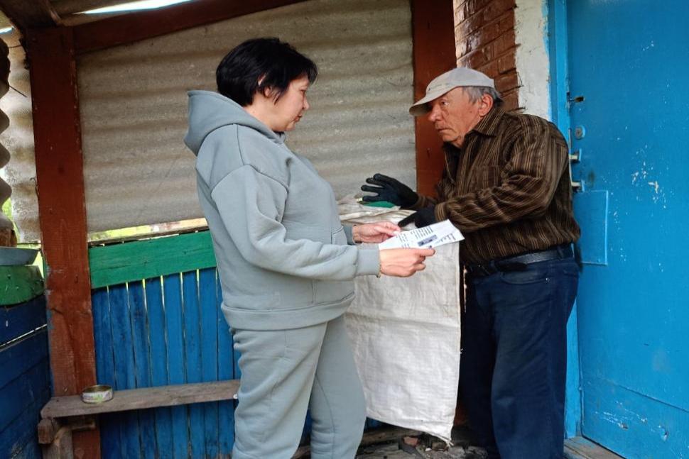 Продолжается работа по профилактике пожарной безопасности в жилом секторе