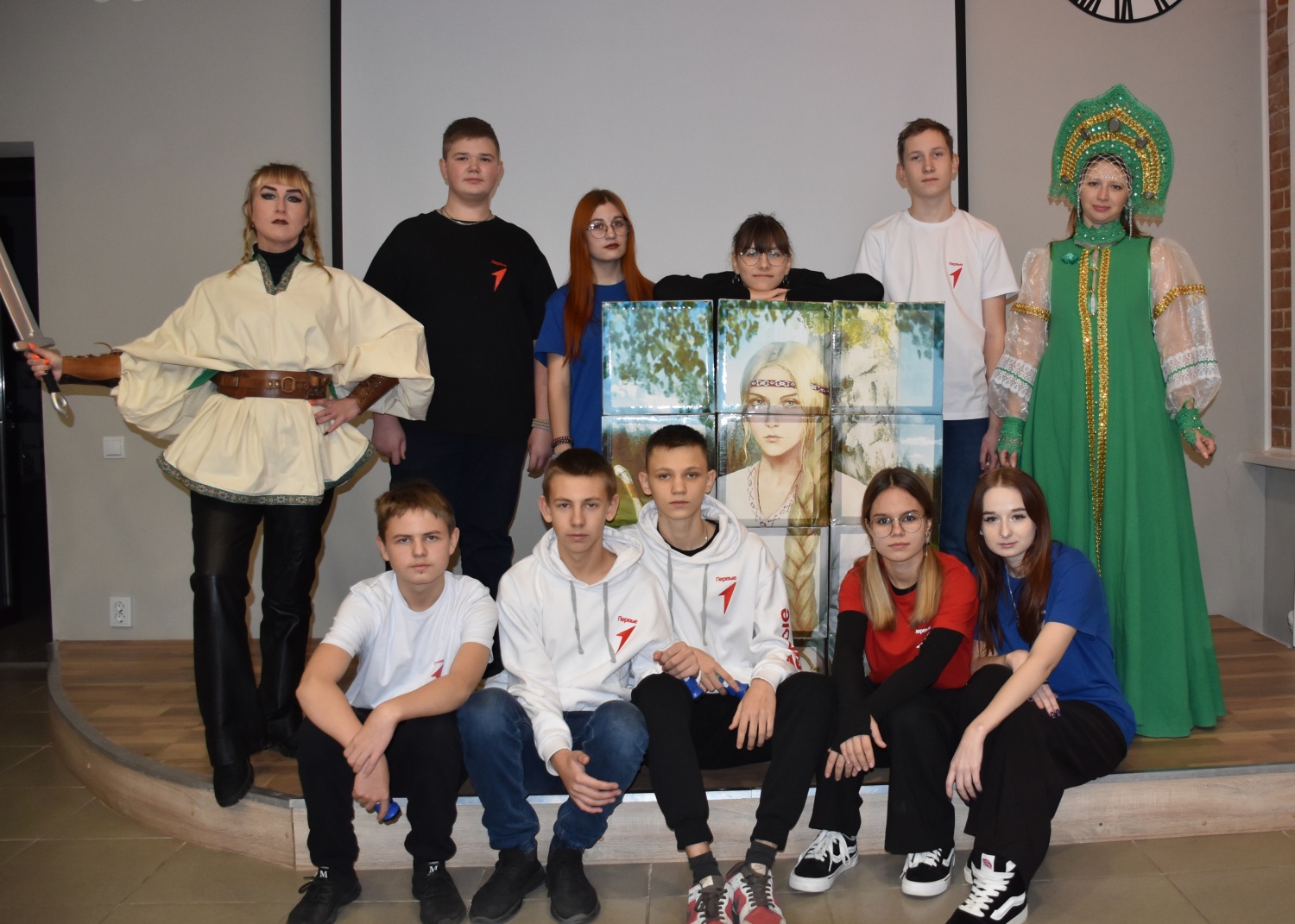 Учащиеся 9 класса школы п. Красное Польцо приняли участие в вечерней экскурсии «Книгоходец».