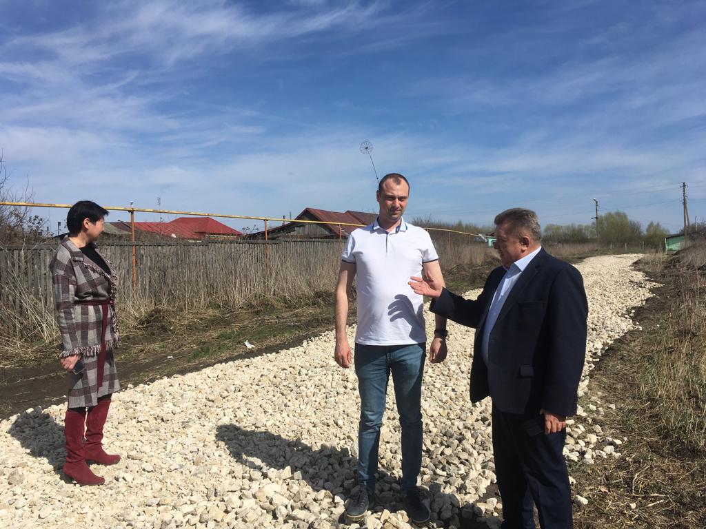 Глава Мокшанского района Н.Н.Тихомиров посетил семью мобилизованного жителя с.Богородское.