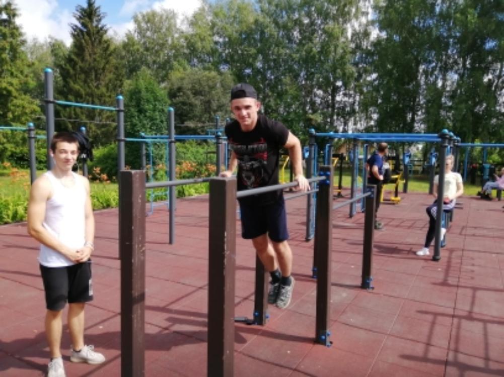 малая спортивная площадка для подготовки населения к выполнению нормативов  ВФСК «Готов к труду и обороне».