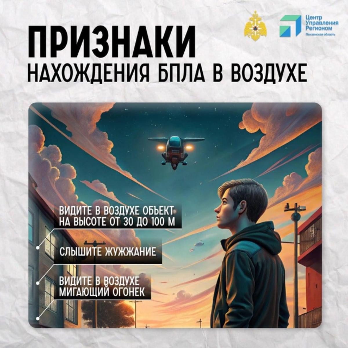 БПЛА в воздухе