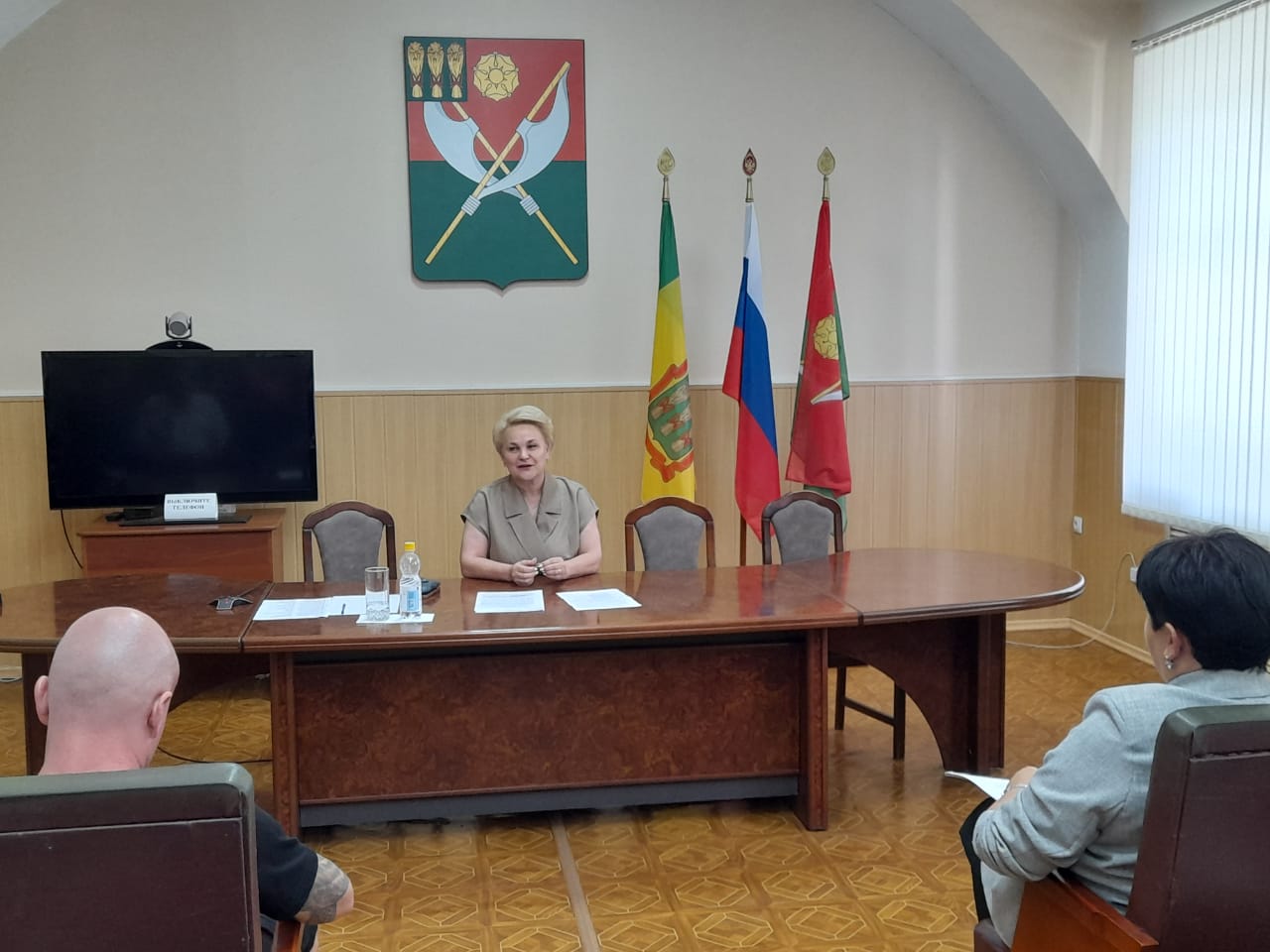  Глава Мокшанского района провела совещание с руководителями организаций 