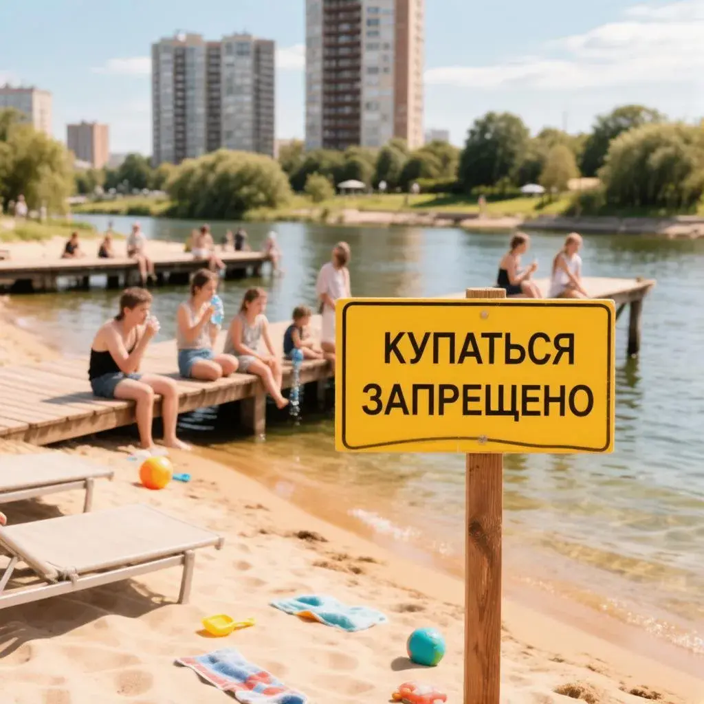 КУПАНИЕ В НЕОБОРУДОВАННЫХ МЕСТАХ ЗАПРЕЩЕНО!