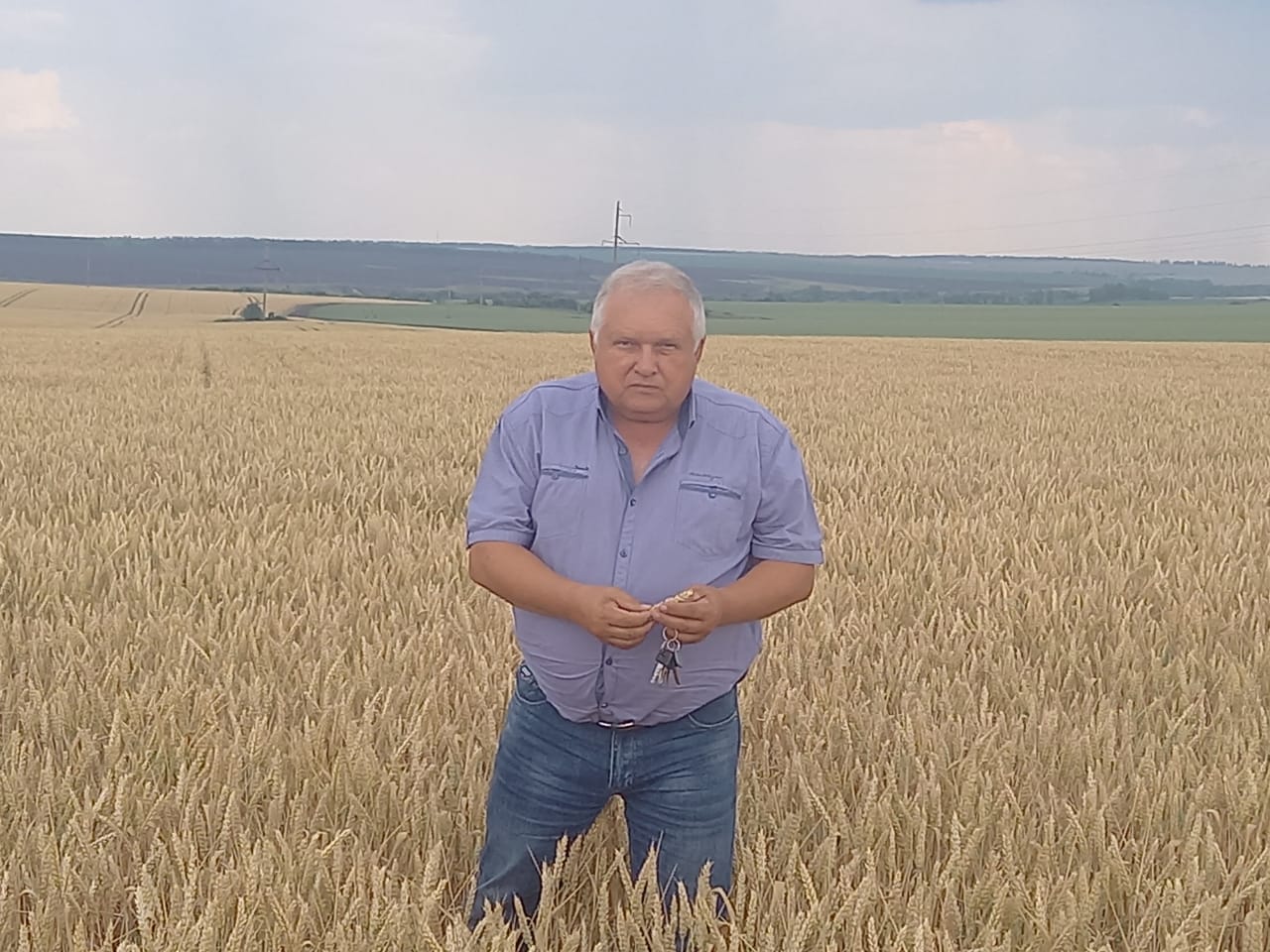 Начальник отдела по развитию сельского хозяйства Валерий Долженков посетил ООО «Агро Эко Мокшан»