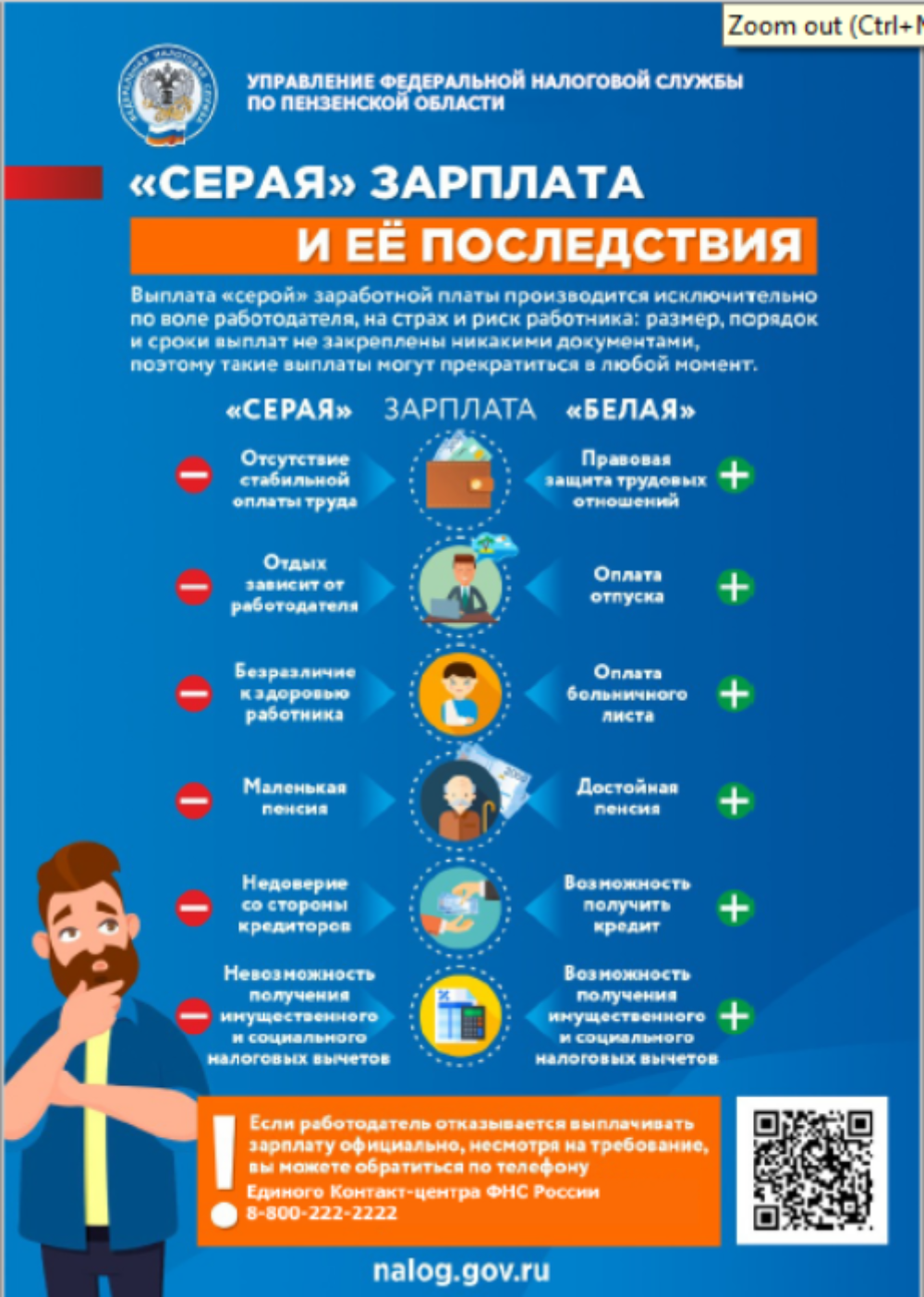 Серая зарплата и её последствия