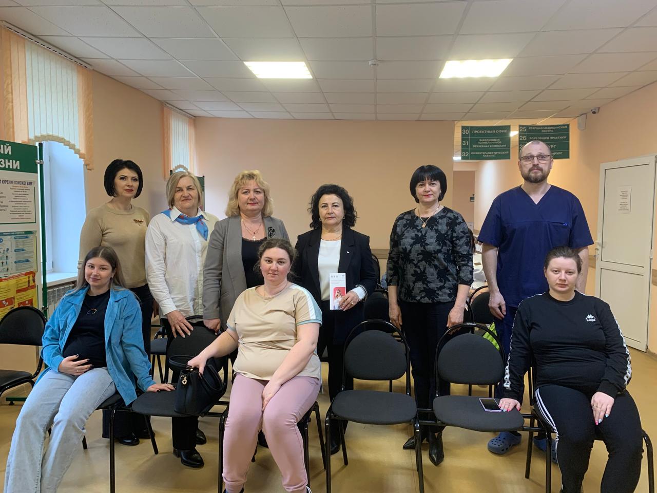В Мокшанском районе 5 апреля в ГБУЗ "Мокшанская РБ" состоялось торжественное поздравление беременных женщин, приуроченное к всероссийскому Дню беременных. 