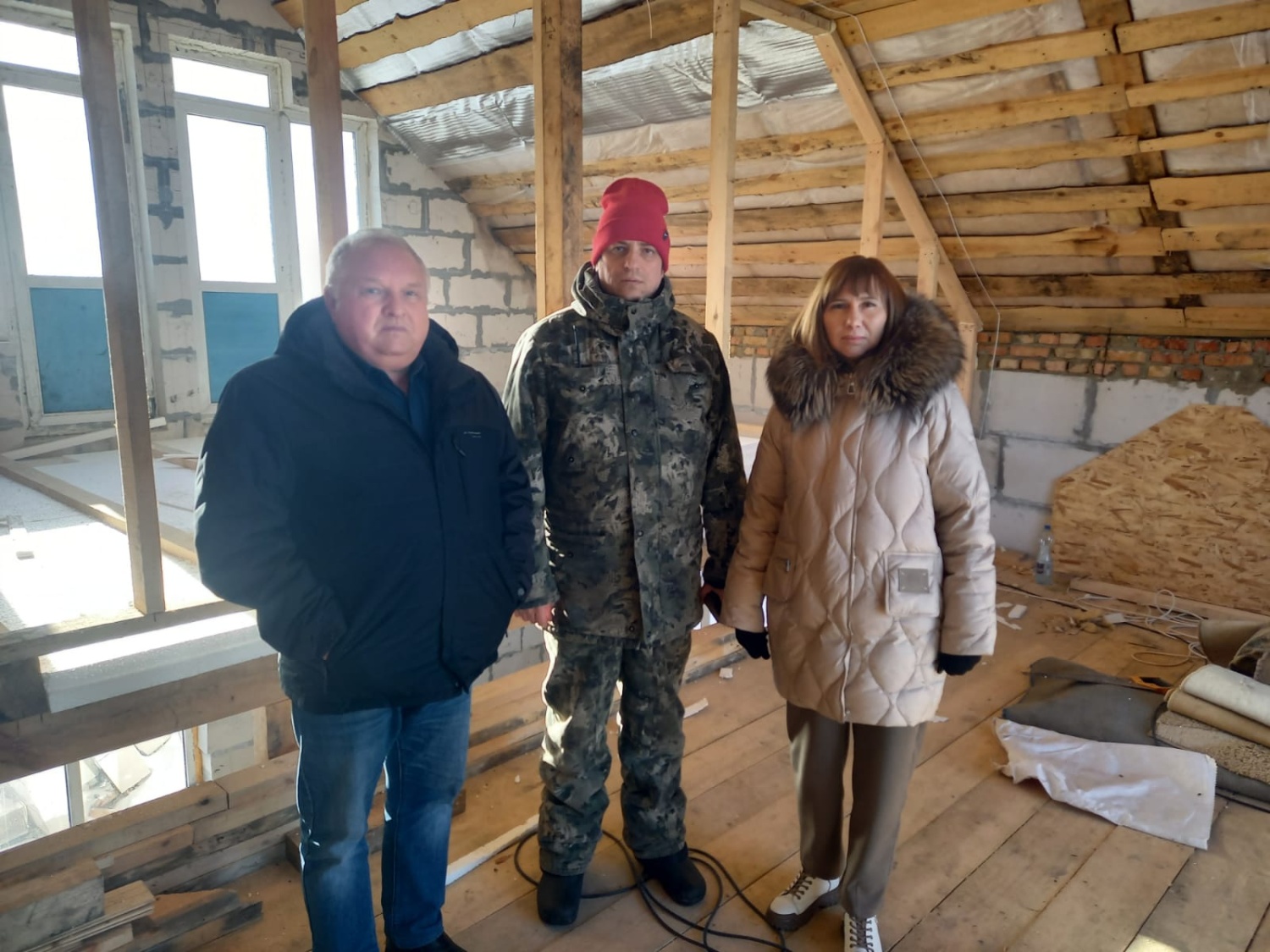 21.01. 2025 года начальник отдела по развитию сельского хозяйства  и предпринимательства администрации Мокшанского района В.Н.Долженков совместно с представителем Министерства сельского хозяйства Пензенской области С.И.Отиашвили посетили  КФХ .