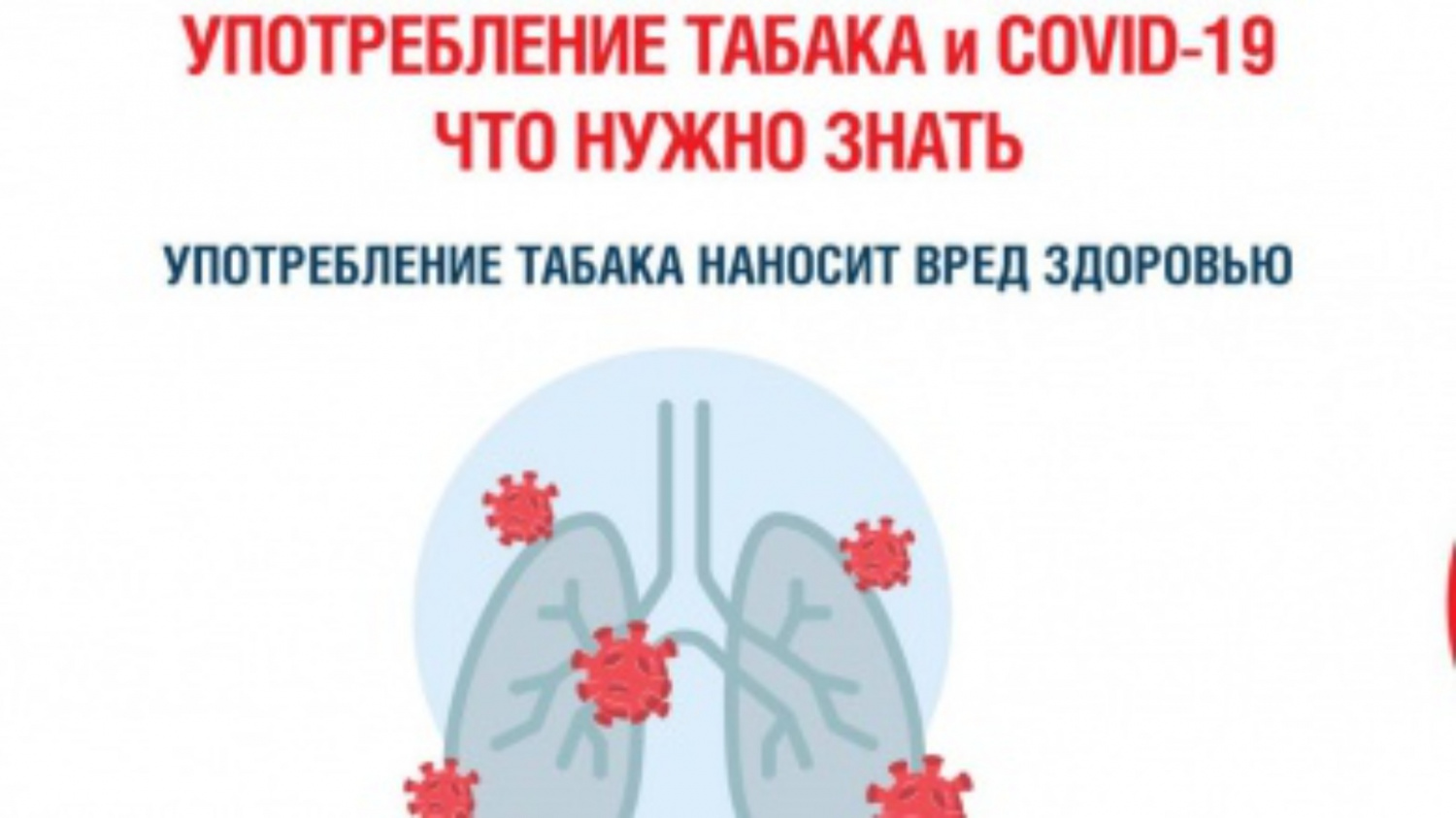 Об употреблении табака в период пандемии новой коронавирусной инфекции COVID-19