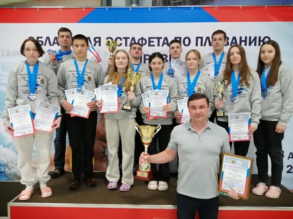 Мокшанские спортсмены – призеры Губернаторской эстафеты по плаванию