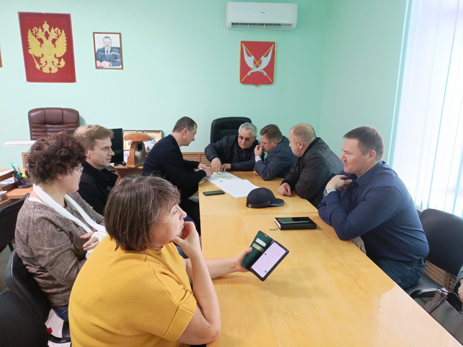 В Администрации рабочего поселка Мокшан состоялось очередное заседание  Общественной  комиссии муниципального образования рабочий поселок Мокшан Мокшанского района 