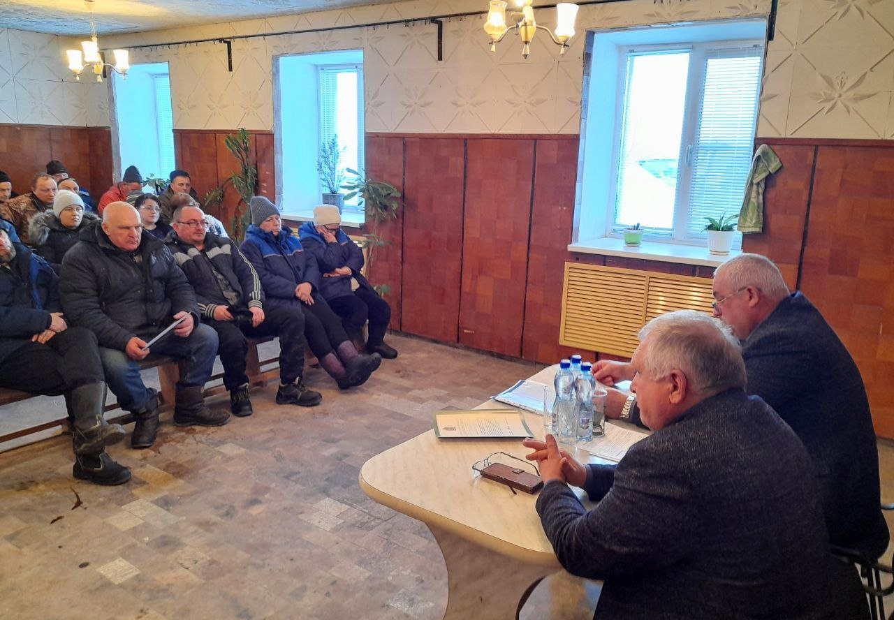 17.01.2024 прошла встреча трудового коллектива ЗАО АПК «Нечаевский» 17.01.2024 прошла встреча трудового коллектива ЗАО АПК «Нечаевский»
