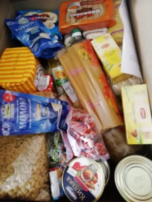 В Мокшанском районе производится выдача продуктовых наборов малообеспеченным семьям по инициативе губернатора Пензенской области И.А. Белозерцева
