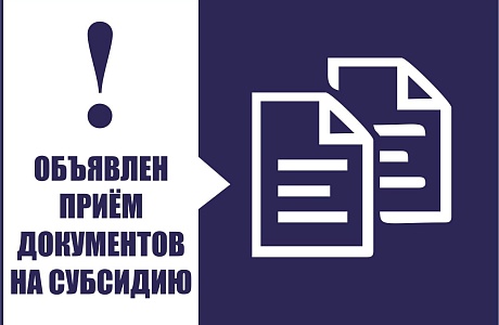 Объявлен отбор заявок на предоставление субсидии Объявлен отбор заявок на предоставление субсидии
