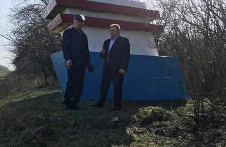 Глава Мокшанского района Н.Н.Тихомиров проверил ход выполненных работ в рамках месячника по благоустройству и санитарной очистке на территории Широкоисского сельсовета.