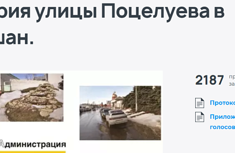 В Пензенской области определились лидеры онлайн-голосования