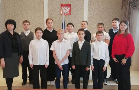 В территориальном отделе ЗАГС Мокшанского района для учащихся МБОУ СОШ № 2 р.п. Мокшан была проведена лекция «Что такое ЗАГС?»