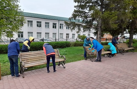Сотрудники бюджетной сферы Мокшанского района приняли участие во Всероссийском субботнике Сотрудники бюджетной сферы Мокшанского района приняли участие во Всероссийском субботнике