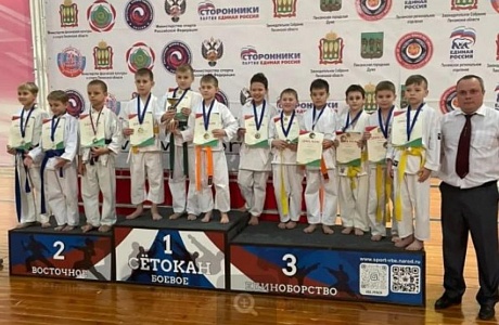 Спортсмены Мокшанского района - воспитанники Центра детского творчества р. п. Мокшан стали победителями первенства Пензенской области по восточному боевому единоборству 