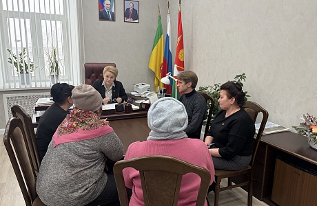Глава Мокшанского района Алевтина Викторовна Решетченко провела личный прием граждан