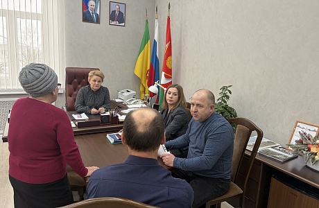 Глава Мокшанского района Алевтина Викторовна Решетченко провела личный прием граждан