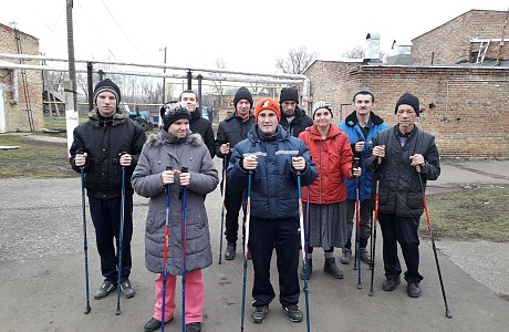 Еще одна группа Скандинавской ходьбы появилась в Мокшане. 