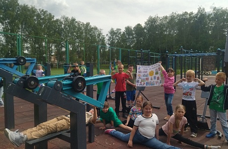 Завершилась акция «Путешествие по стране ГТО, прошедшая  в детских пришкольных лагерях  Мокшанского района