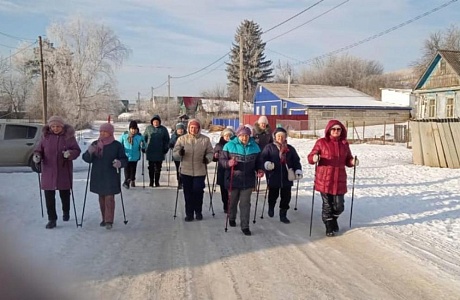 29 января любители Скандинавской ходьбы из р.п. Мокшан в Международный день без интернета стали участниками физкультурного мероприятия. 