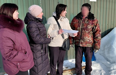 В р.п. Мокшан проводится пожарно-профилактическая работа с населением