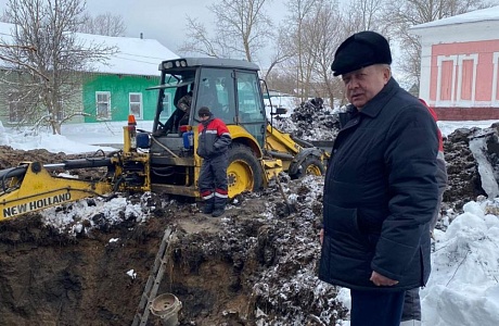 13.02.2024 Глава Мокшанского района Н.Н.Тихомиров принял оперативные меры по устранению аварийной ситуации на сетях водоснабжения с. Нечаевка. 13.02.2024 Глава Мокшанского района Н.Н.Тихомиров принял оперативные меры по устранению аварийной ситуации на сетях водоснабжения с. Нечаевка.