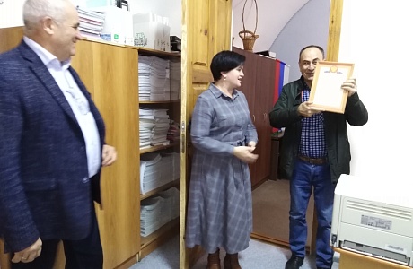 Благодарность Администрации Мокшанского района за оказанную спонсорскую помощь Благодарность Администрации Мокшанского района за оказанную спонсорскую помощь