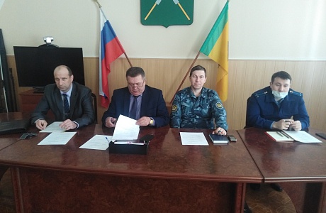 Проведено заседание антинаркотической комиссии Мокшанского района 