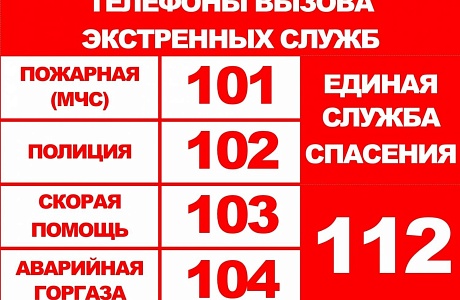 Как правильно вызывать экстренные службы
