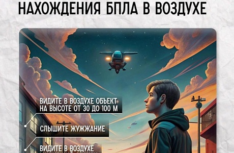 БПЛА в воздухе
