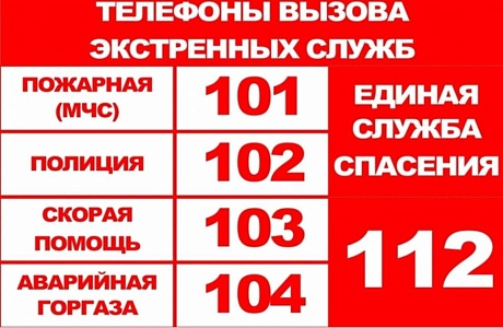 Как правильно вызывать экстренные службы