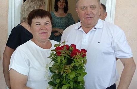 Поздравление с 55-летием от главы Мокшанского района