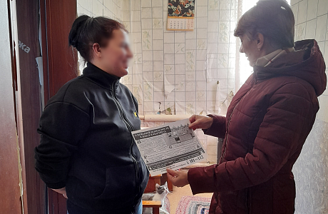 Продолжается работа по профилактике пожарной безопасности на территории Нечаевского сельсовета