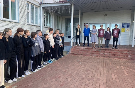 16 сентября к выполнению нормативов ВФСК ГТО приступили учащиеся МБОУСОШ № 1 р.п. Мокшан. 16 сентября к выполнению нормативов ВФСК ГТО приступили учащиеся МБОУСОШ № 1 р.п. Мокшан.