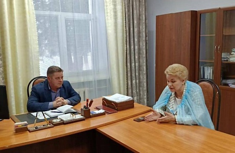 Глава Мокшанского района Решетченко А.В. посетила «Мокшанский психоневрологический интернат» Глава Мокшанского района Решетченко А.В. посетила «Мокшанский психоневрологический интернат»