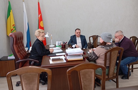 Глава Мокшанского района Решетченко А.В. провела приём граждан по личным вопросам