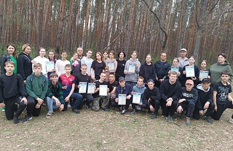 26 апреля в лесном массиве п. Красное Польцо прошли заключительные виды программы «Президентских спортивных игр» — спортивный туризм и спортивное ориентирование.