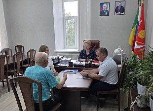 Глава Мокшанского района Алевтина Викторовна Решетченко провела личный прием граждан