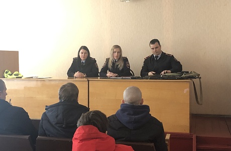 В рамках всероссийской акции «Студенческий десант» учащихся познакомили с работой ОМВД России по Мокшанскому району. 