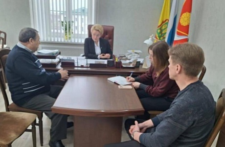 Глава Мокшанского района Решетченко А.В. провела личный прием граждан