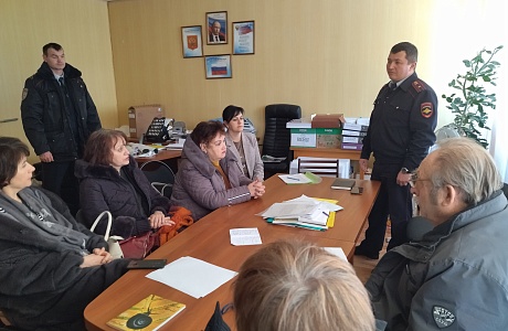 На территории Рамзайского сельсовета проведено заседание Совета общественности На территории Рамзайского сельсовета проведено заседание Совета общественности