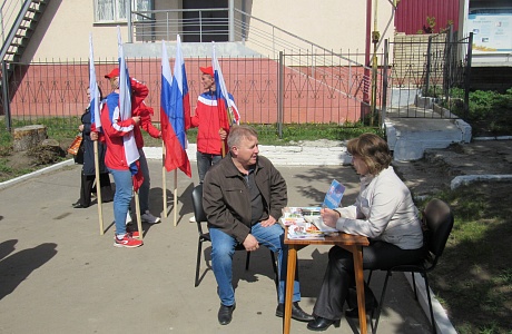 1 мая 2019 года коллектив ГУ УПФР в Мокшанском районе Пензенской области (межрайонное) принял активное участие в митинге, посвященном празднованию международного дня солидарности трудящихся 1 мая.