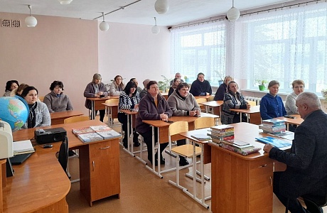 17.01.2024 прошла встреча трудового коллектива МБОУ СОШ с.Нечаевка. 17.01.2024 прошла встреча трудового коллектива МБОУ СОШ с.Нечаевка.