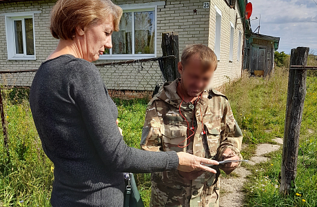 Продолжается работа по профилактике пожарной безопасности в жилом секторе Нечаевского сельсовета
