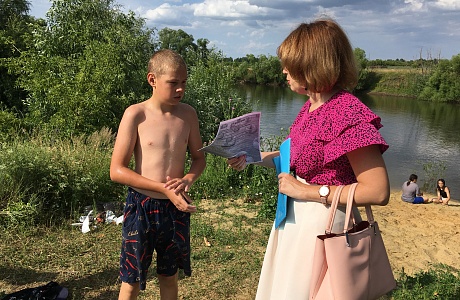 В Мокшанском районе продолжаются рейды по водным объектам