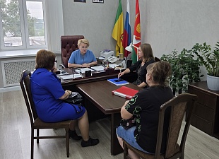 Глава Мокшанского района Алевтина Викторовна Решетченко провела личный прием граждан
