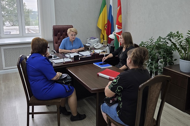 Глава Мокшанского района Алевтина Викторовна Решетченко провела личный прием граждан